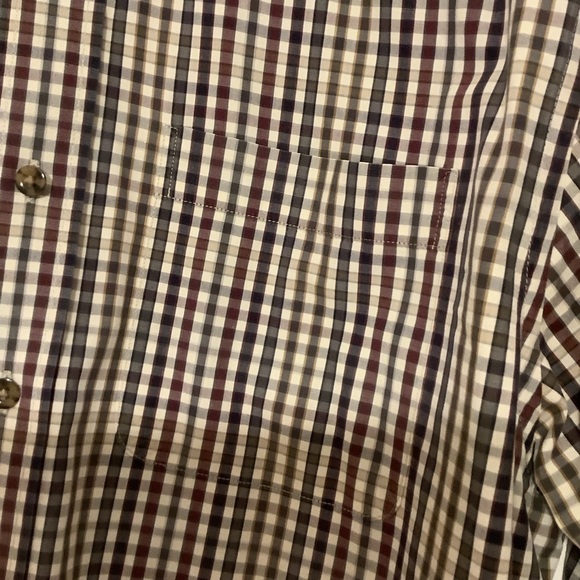 Cutter & Buck men’s button down shirt 100% cotton monogram cuffs business casual - Picture 5 of 6
